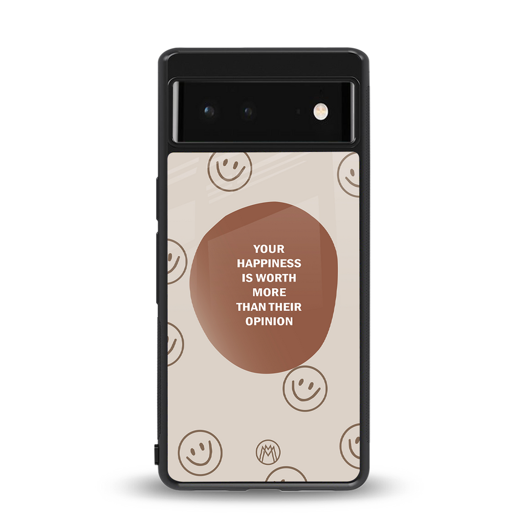 worth back phone cover | glass case for Google Pixel 6A