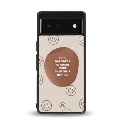 worth back phone cover | glass case for Google Pixel 6A