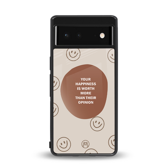 worth back phone cover | glass case for Google Pixel 6A