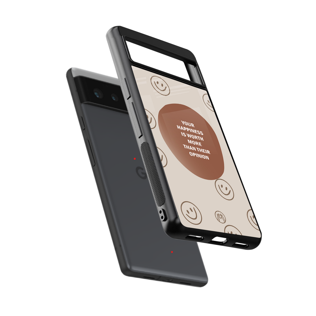 worth back phone cover | glass case for google pixel 6