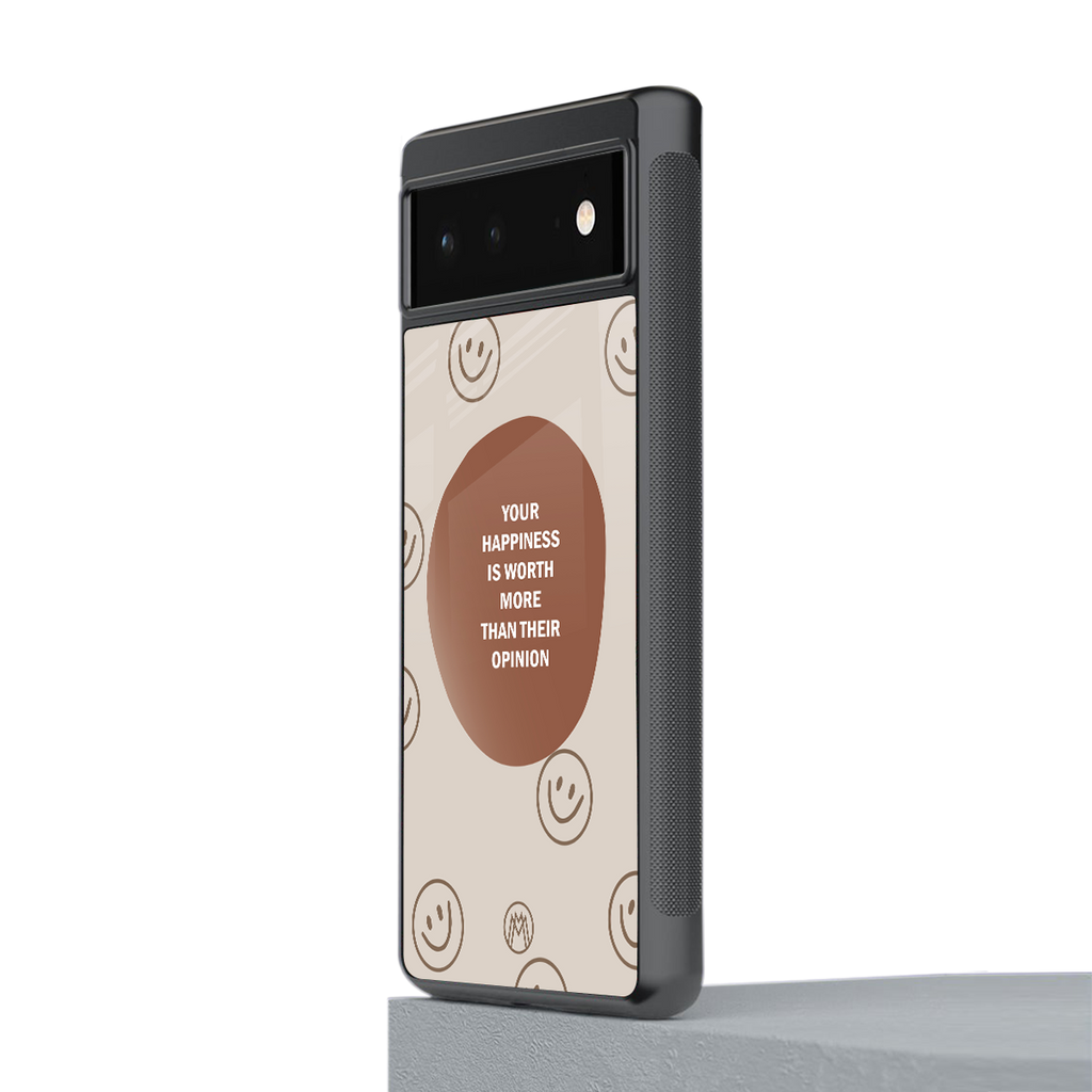 worth back phone cover | glass case for Google Pixel 6A