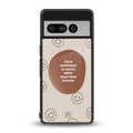 worth back phone cover | glass case for google pixel 7 pro
