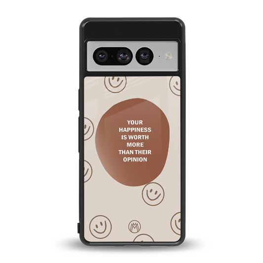 worth back phone cover | glass case for google pixel 7 pro