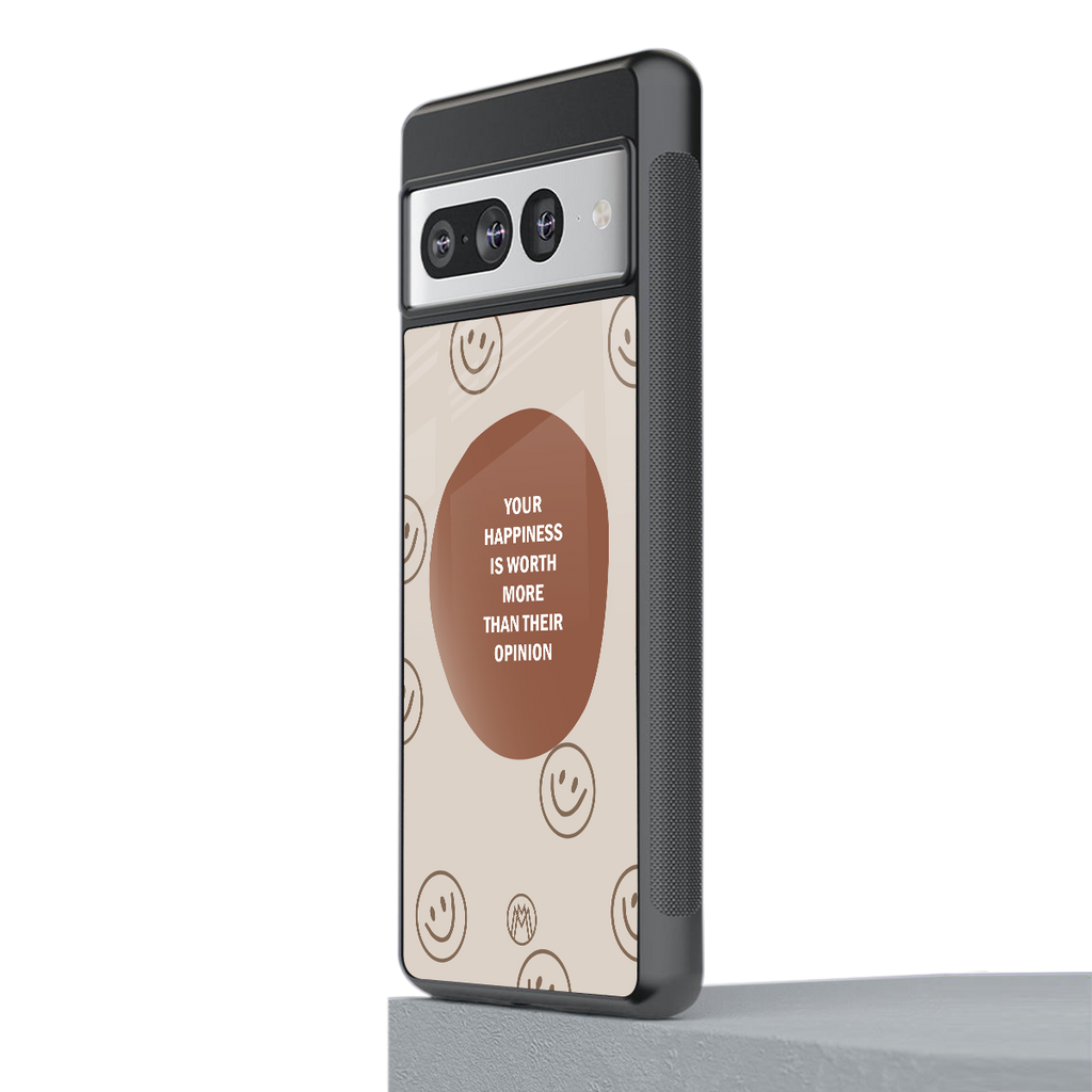 worth back phone cover | glass case for google pixel 7 pro