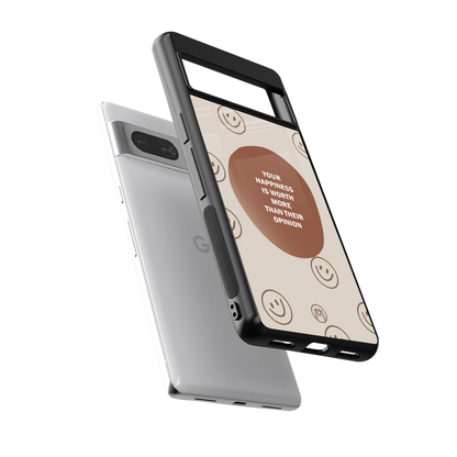worth back phone cover | glass case for Google Pixel 7A