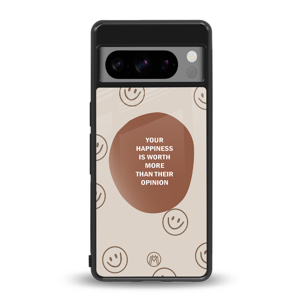 worth back phone cover | glass case for google pixel 8 pro