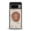 worth back phone cover | glass case for google pixel 8 pro
