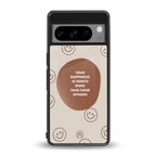 worth back phone cover | glass case for google pixel 8 pro