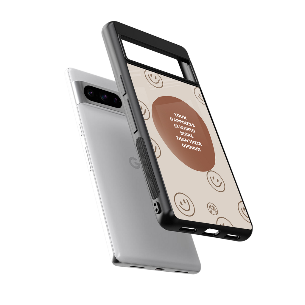 worth back phone cover | glass case for google pixel 8 pro
