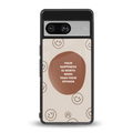 worth back phone cover | glass case for Google Pixel 8