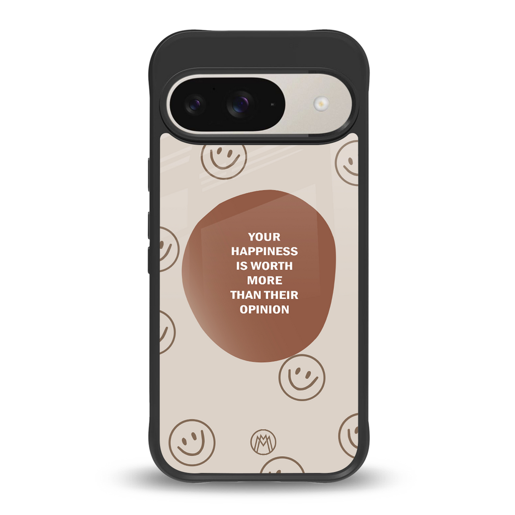 worth back phone cover | glass case for google pixel 9