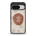 worth back phone cover | glass case for google pixel 9