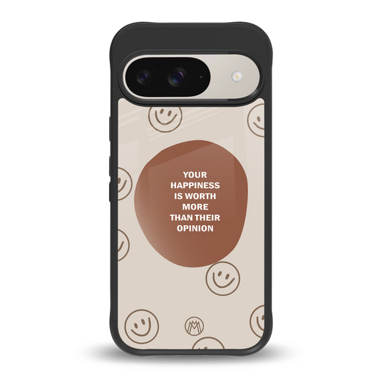 worth back phone cover | glass case for google pixel 9