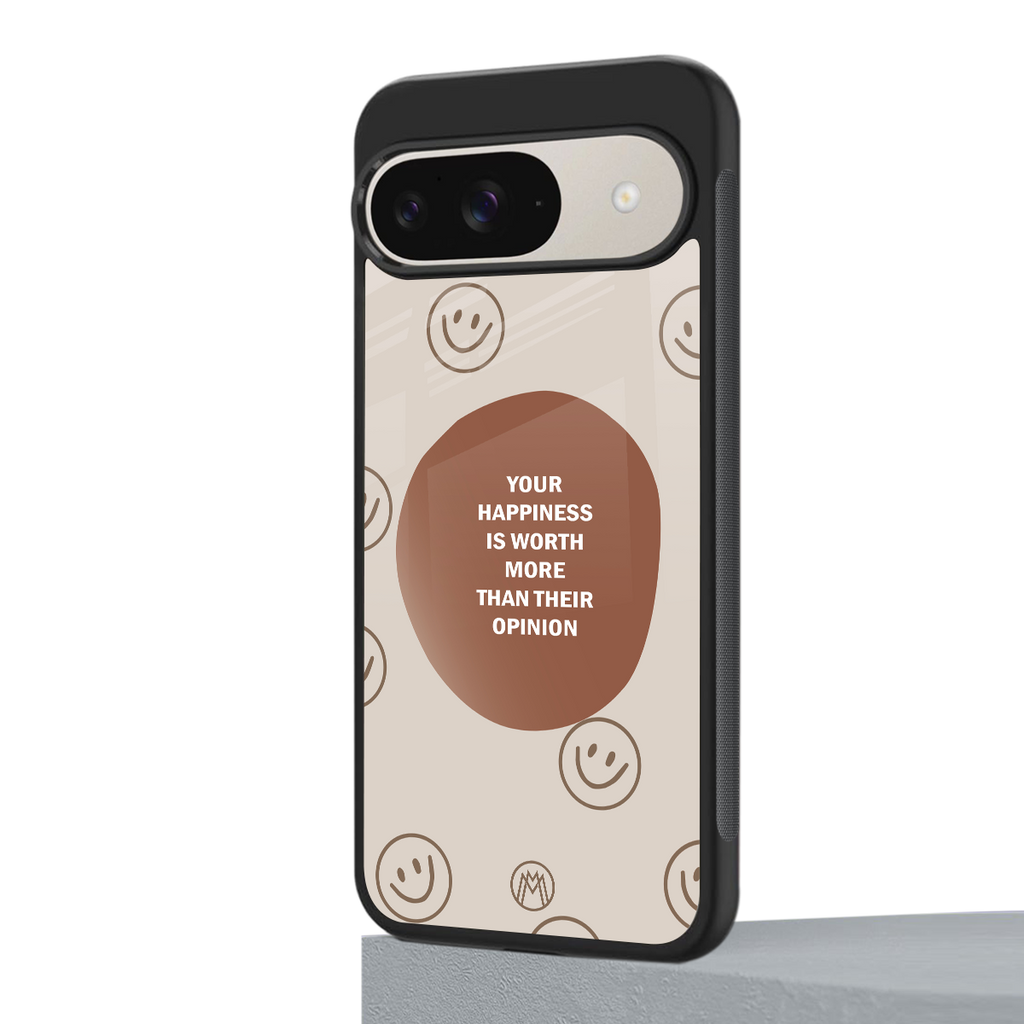 worth back phone cover | glass case for google pixel 9