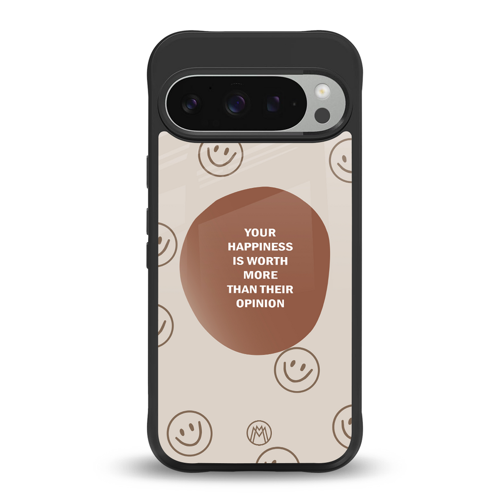 worth back phone cover | glass case for google pixel 9 pro