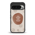 worth back phone cover | glass case for google pixel 9 pro