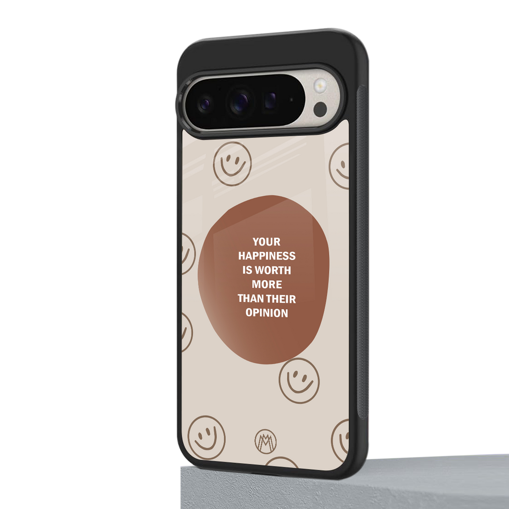 worth back phone cover | glass case for google pixel 9 pro