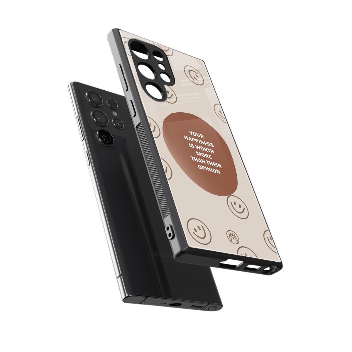 worth back phone cover | glass case for samsung galaxy s23 ultra