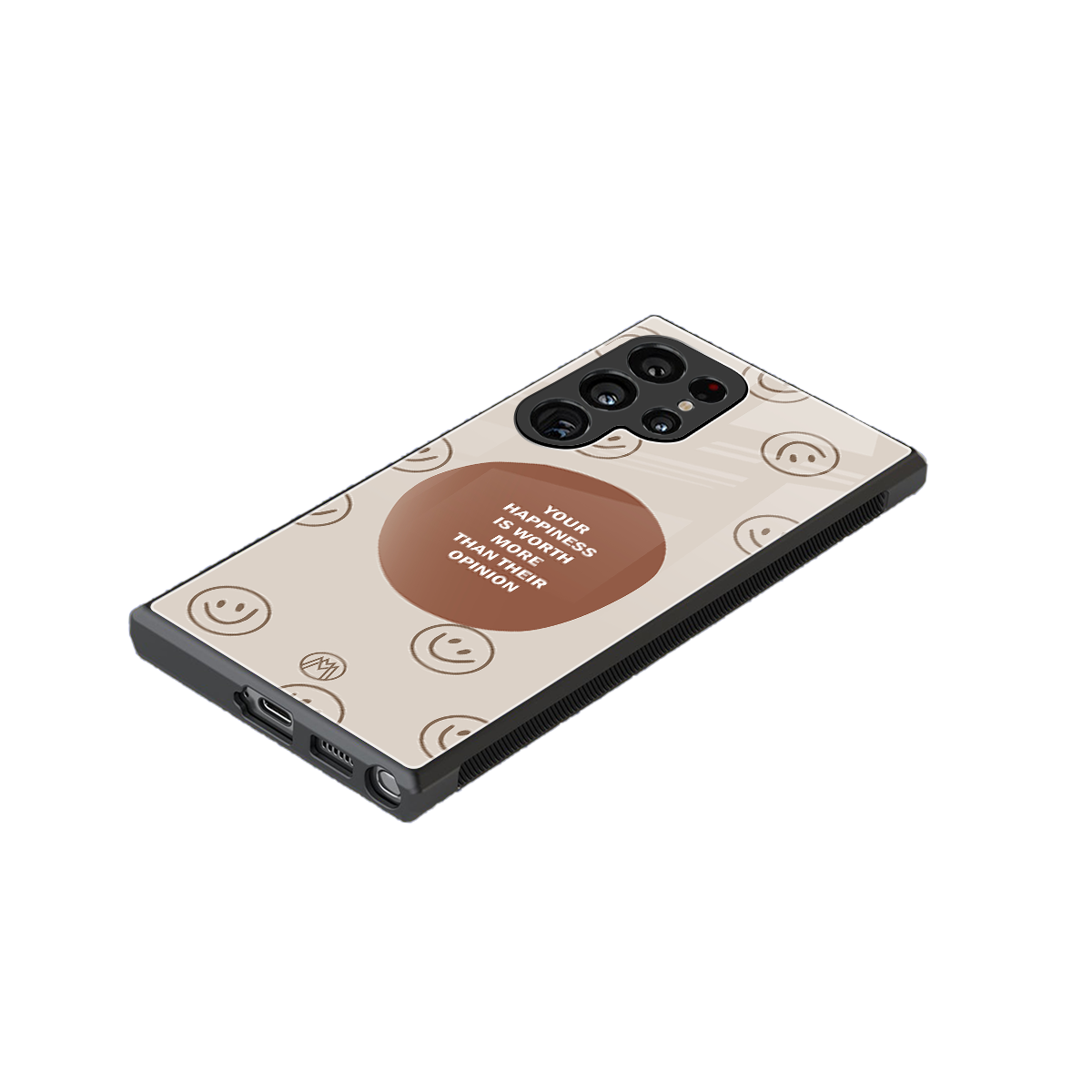 worth back phone cover | glass case for samsung galaxy s23 ultra