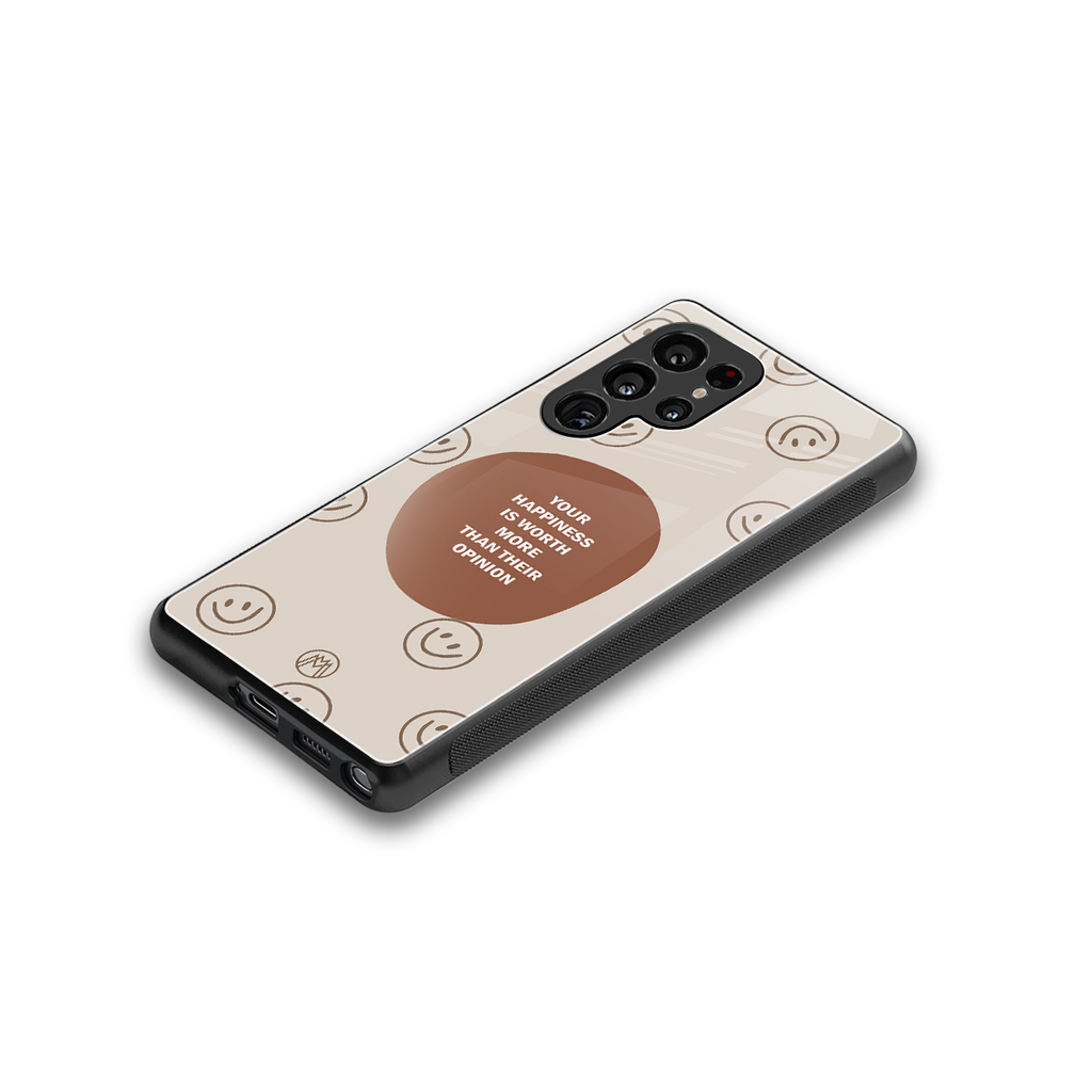worth back phone cover | glass case for samsung galaxy s25 ultra