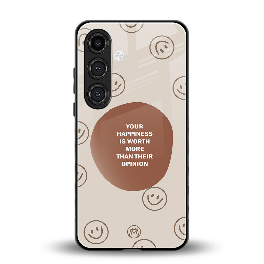 worth back phone cover | glass case for samsung galaxy s24