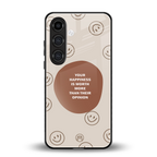 worth back phone cover | glass case for samsung galaxy s24