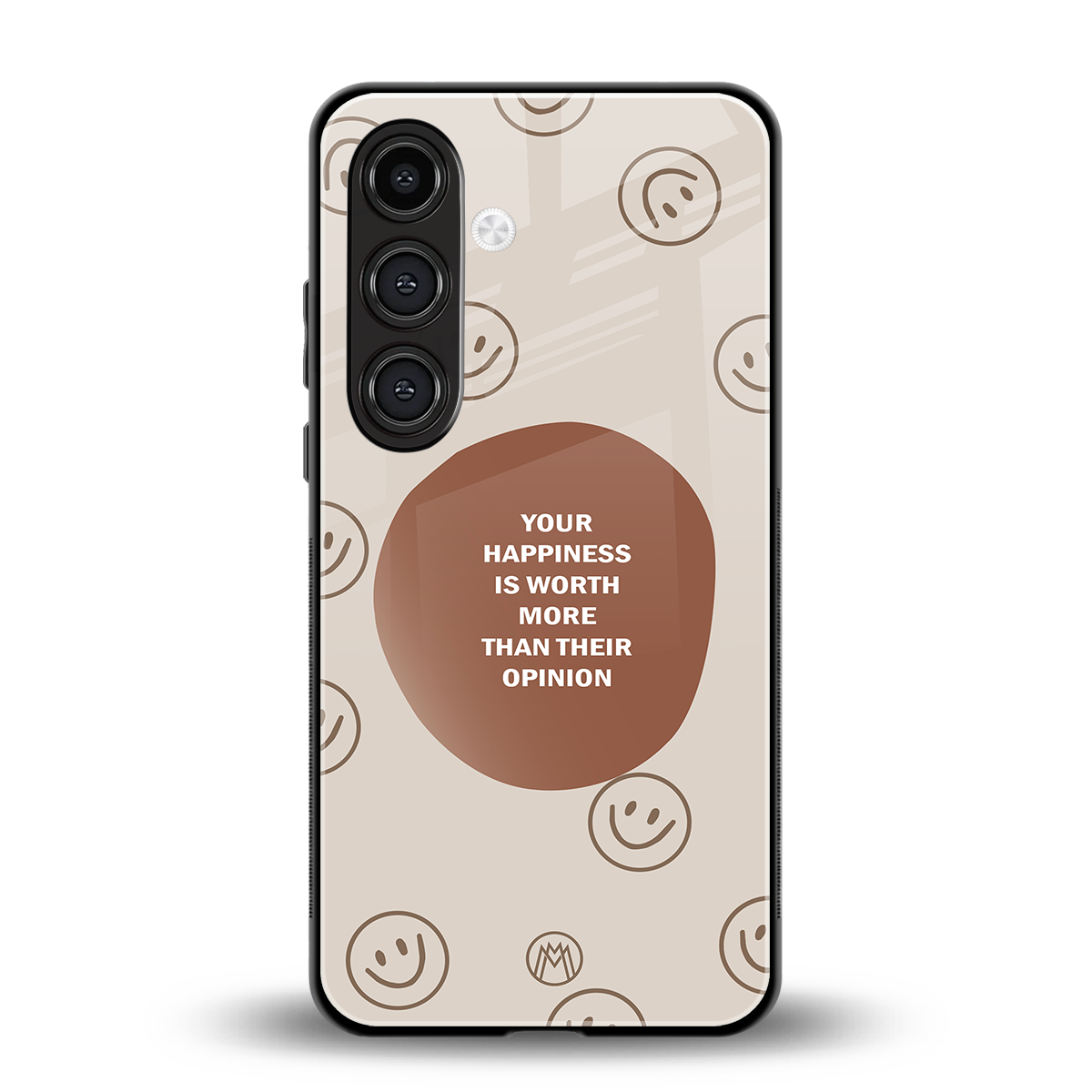 worth back phone cover | glass case for samsung galaxy s24 plus