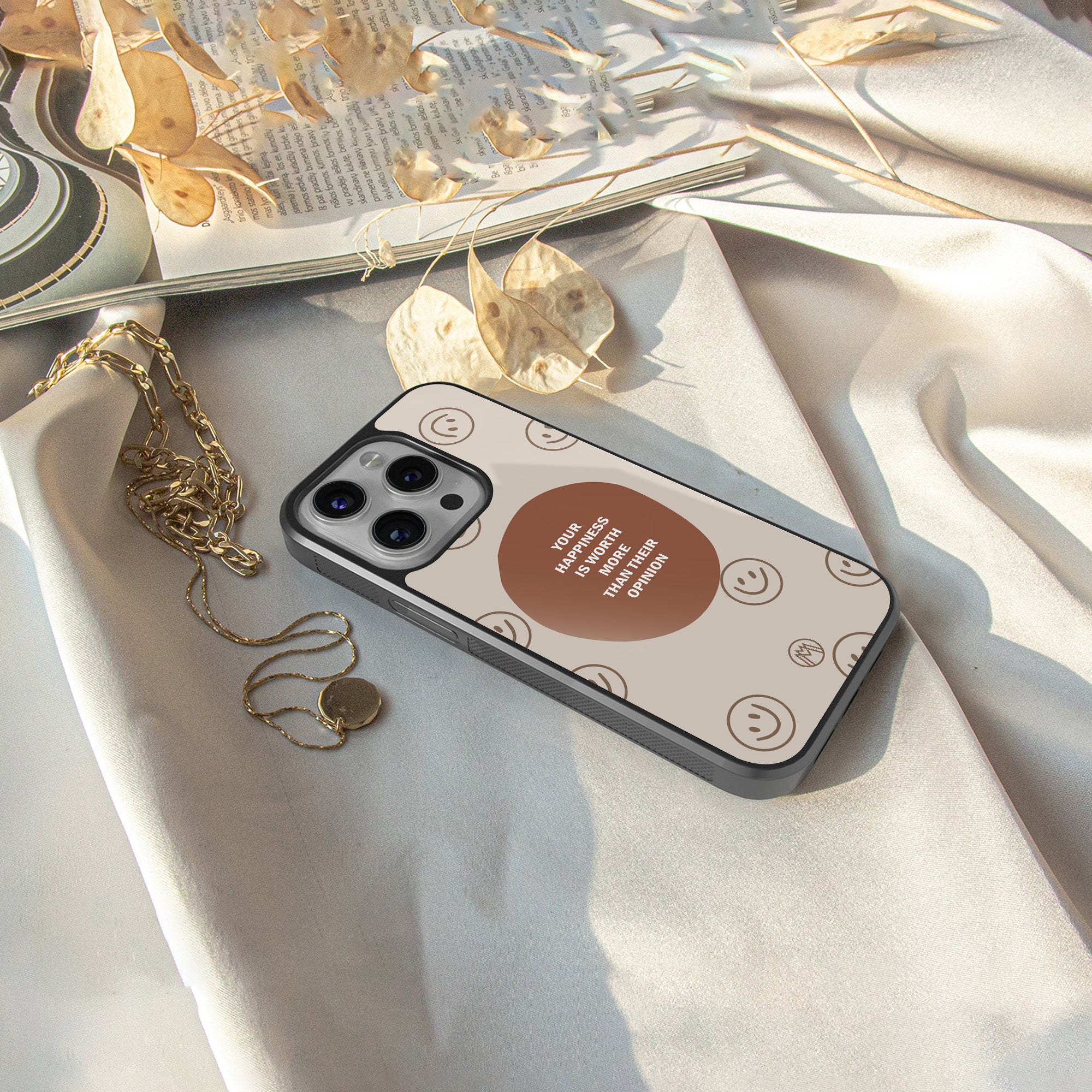 worth back phone cover | glass case for iphone 16