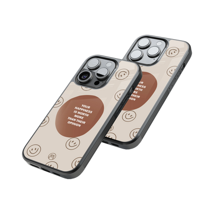 Protective Glass Back Phone Case Compatible with iPhone, Samsung, OnePlus, Pixel & More