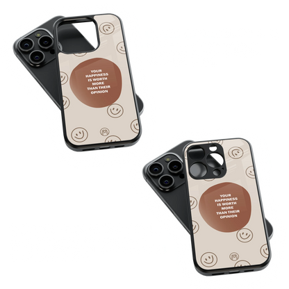 Trendy Glass Back Mobile Case for iPhone, Samsung, Redmi, OnePlus, Google Pixel, Motorola