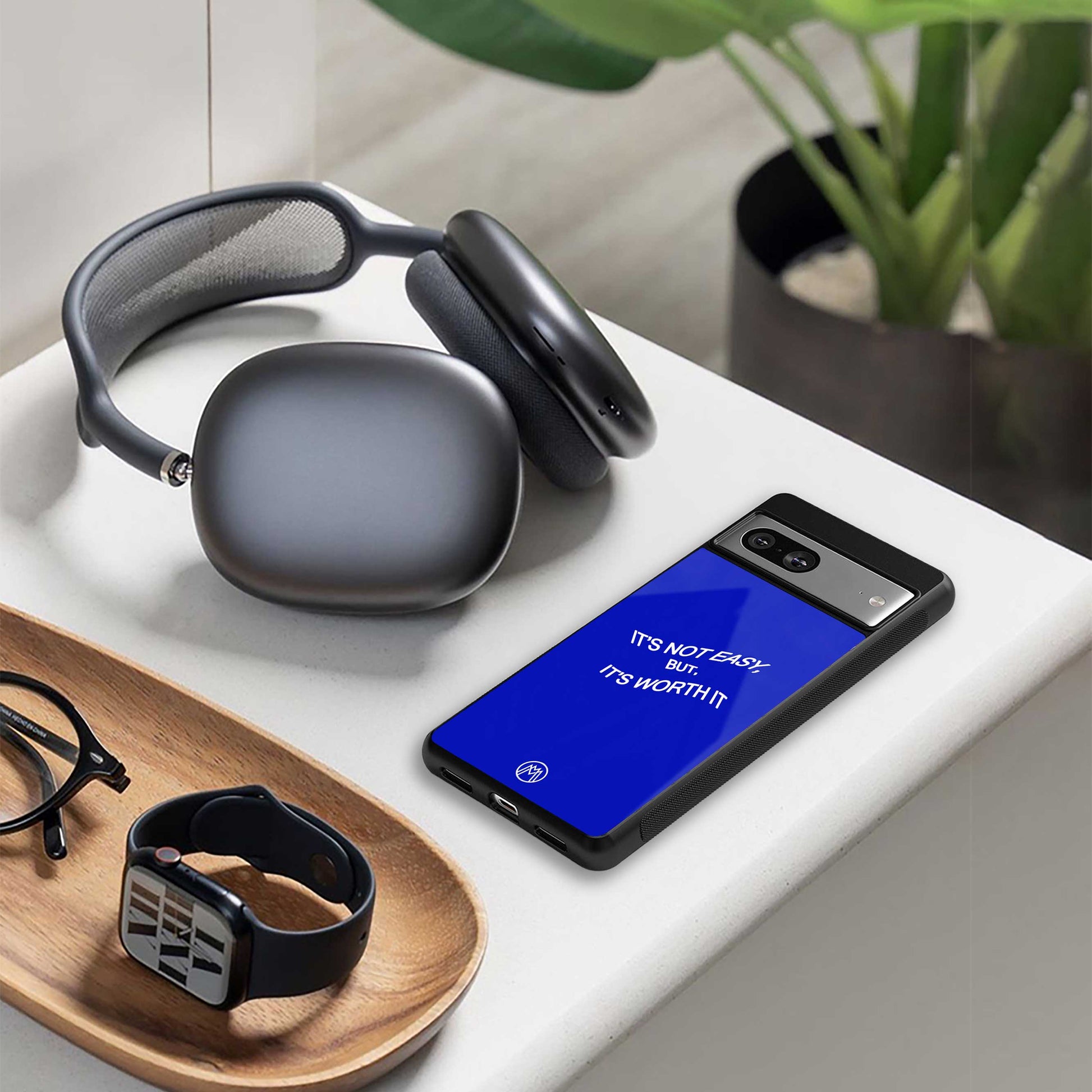 worth it back phone cover | glass case for Google Pixel 7A