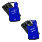 Trendy Glass Back Mobile Case for iPhone, Samsung, Redmi, OnePlus, Google Pixel, Motorola