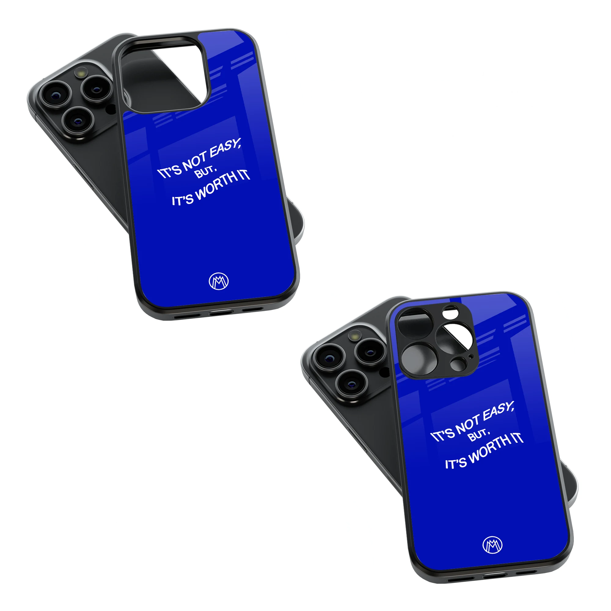 Trendy Glass Back Mobile Case for iPhone, Samsung, Redmi, OnePlus, Google Pixel, Motorola
