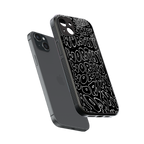worthy black back phone cover | glass case for iphone 15 plus
