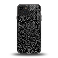 worthy black back phone cover | glass case for iphone 14