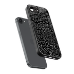 worthy black back phone cover | glass case for iphone 16e