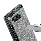 worthy black back phone cover | glass case for iphone 16e