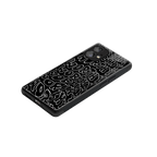 worthy black back phone cover | glass case for nothing phone 1