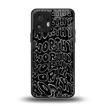 worthy black back phone cover | glass case for nothing phone 2