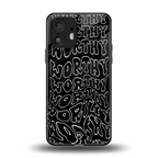 worthy black back phone cover | glass case for nothing phone 2