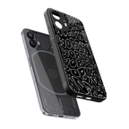 worthy black back phone cover | glass case for nothing phone 2