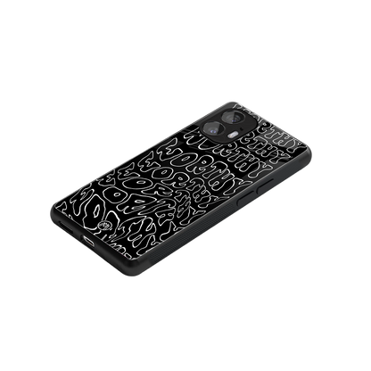 worthy black back phone cover | glass case for nothing phone 2