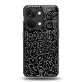 worthy black back phone cover | glass case for oneplus nord 3
