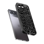 worthy black back phone cover | glass case for oneplus nord 4