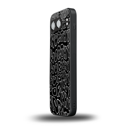 worthy black back phone cover | glass case for oneplus nord 4