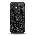 worthy black back phone cover | glass case for oneplus nord ce 3