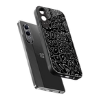 worthy black back phone cover | glass case for oneplus nord ce 4 lite