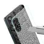 worthy black back phone cover | glass case for oneplus nord ce 4 lite