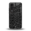 worthy black back phone cover | glass case for oneplus nord ce 4