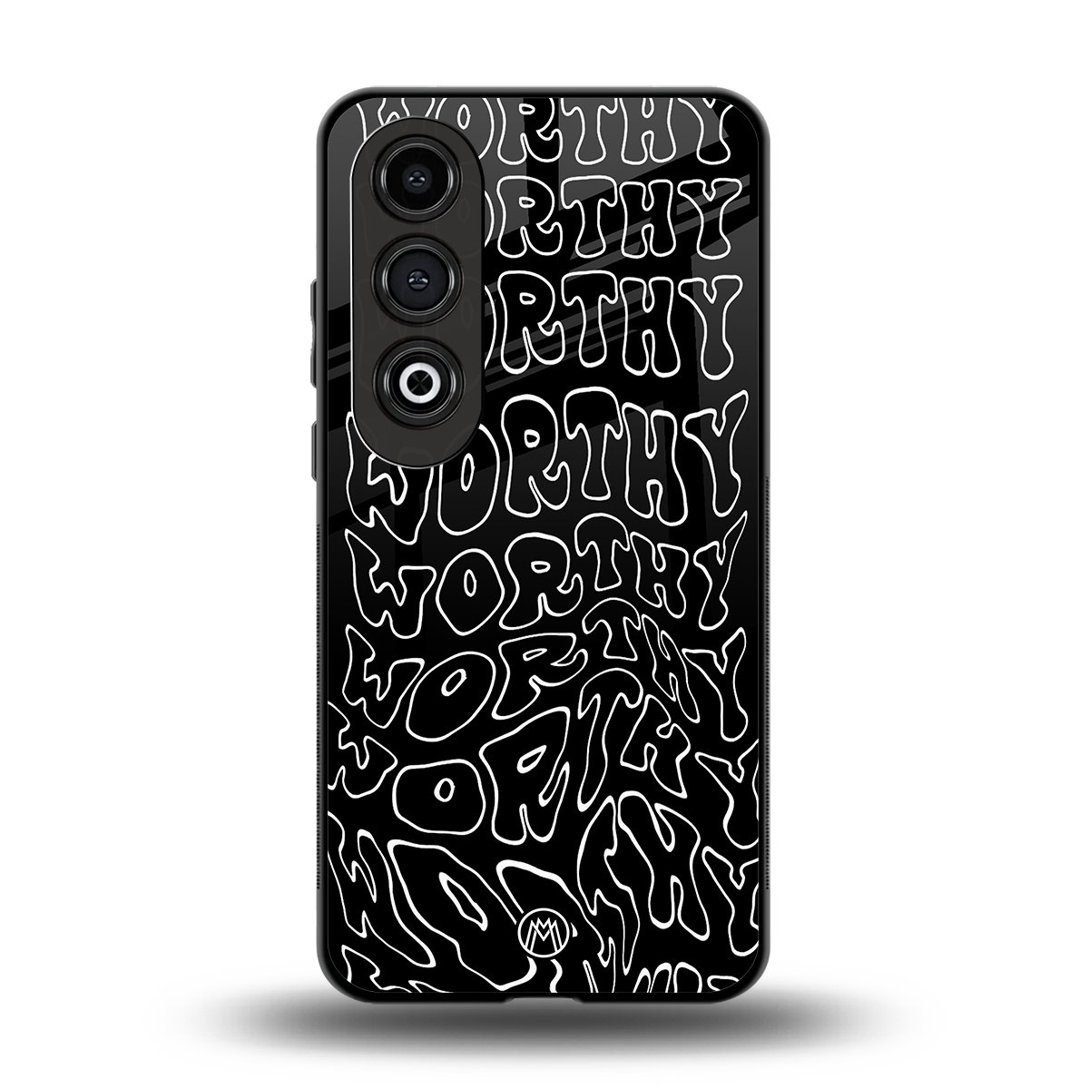 worthy black back phone cover | glass case for oneplus nord ce 4